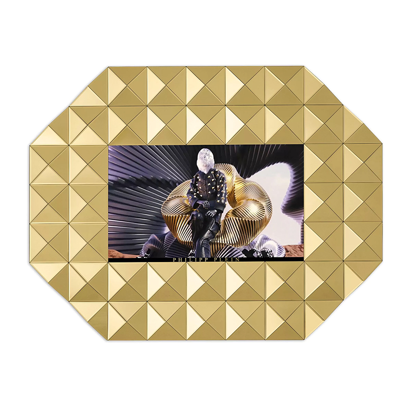 Экран Philipp Plein GOLD STUD NFT L 43 дюйма Золотой Зеркало Экран Philipp Plein GOLD STUD NFT L 43 дюйма Золотой Зеркало в Рязани | Loft Concept
