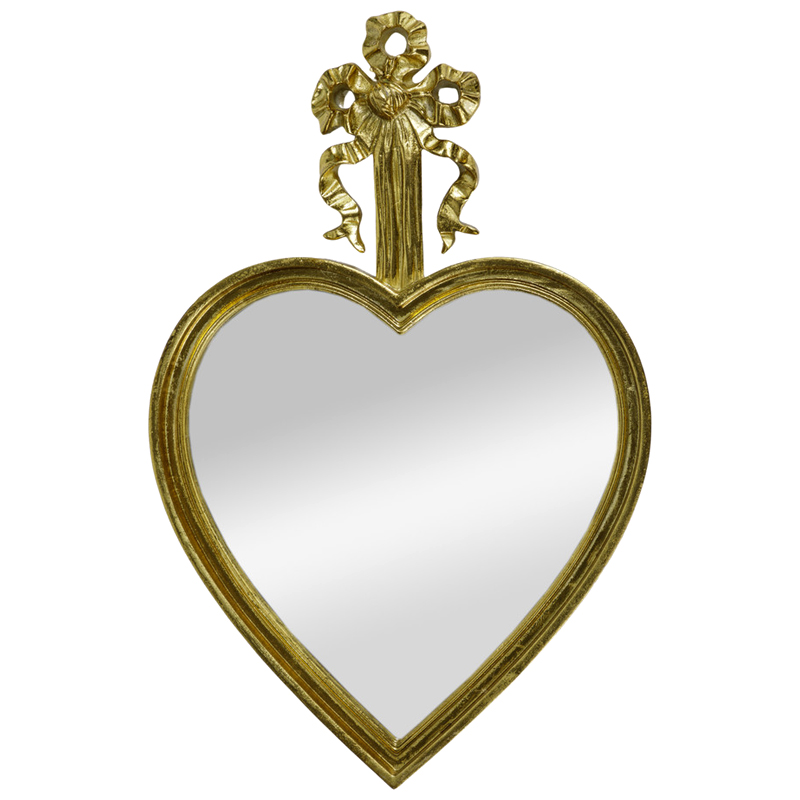 Зеркало Mirror Heart Золотое Золотой Зеркало Mirror Heart Золотое Золотой в Рязани | Loft Concept