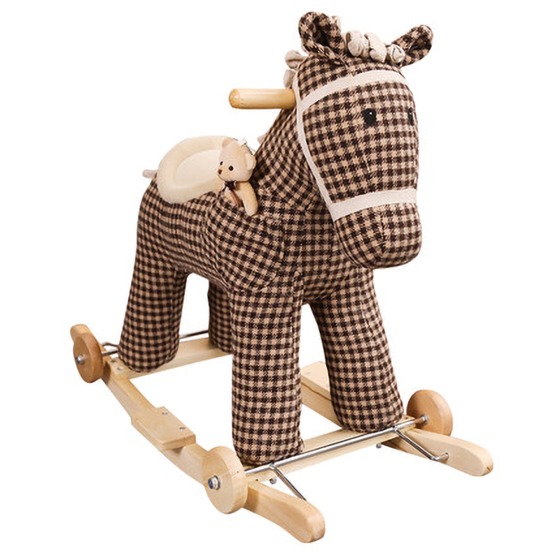 Лошадка-качалка Harry Pony Коричневый Лошадка-качалка Harry Pony Коричневый в Рязани | Loft Concept