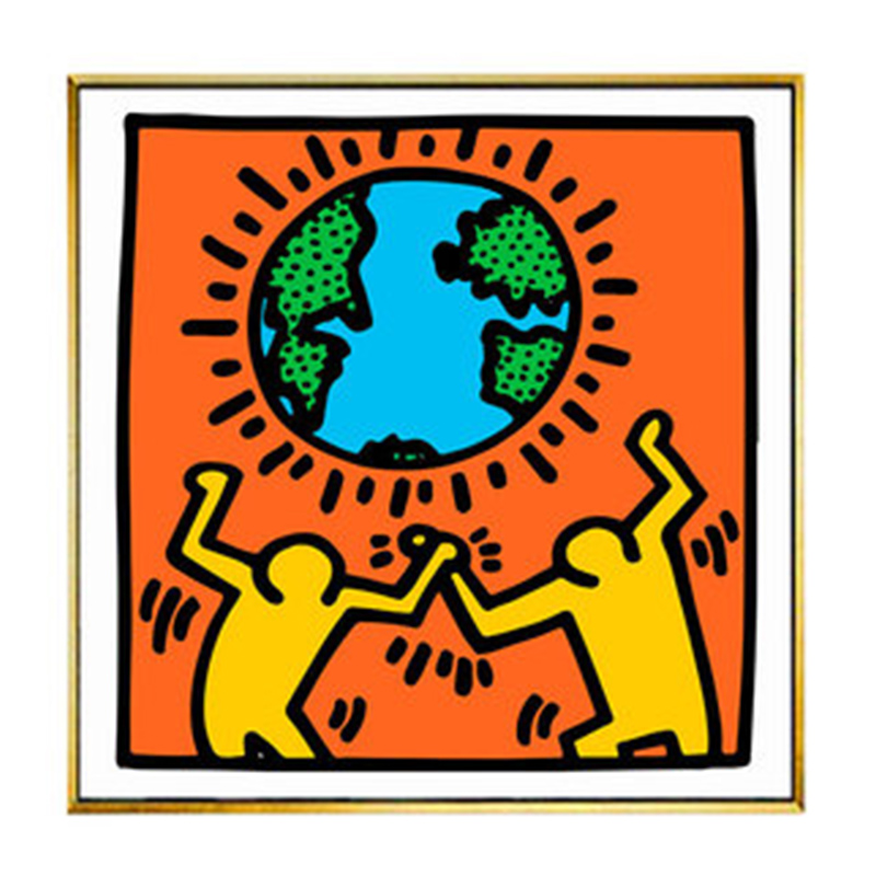 Постер Keith Haring 25 Мульти Постер Keith Haring 25 Мульти в Рязани | Loft Concept