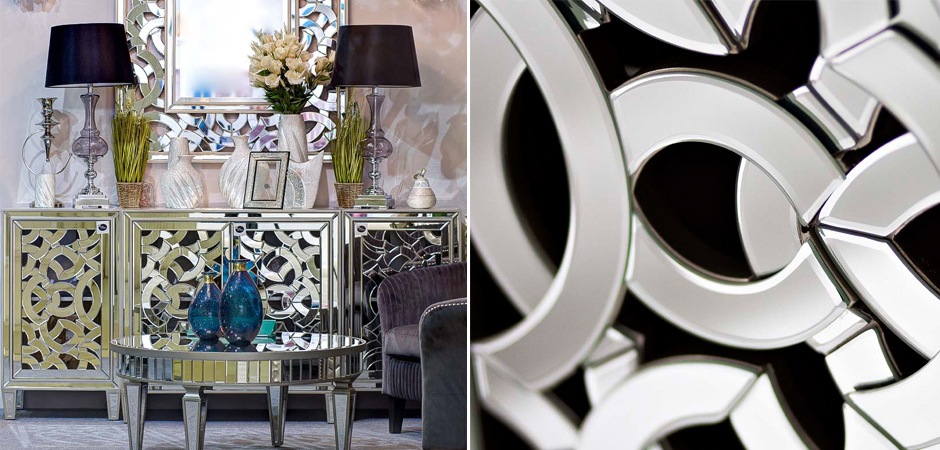 Тумба Mirror Ornament Nightstand Тумба Mirror Ornament Nightstand - Loft-Concept в Рязани