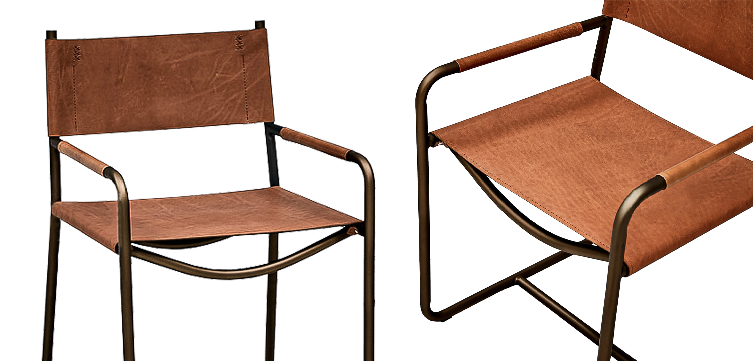 Стул Samuel Stool brown - фото