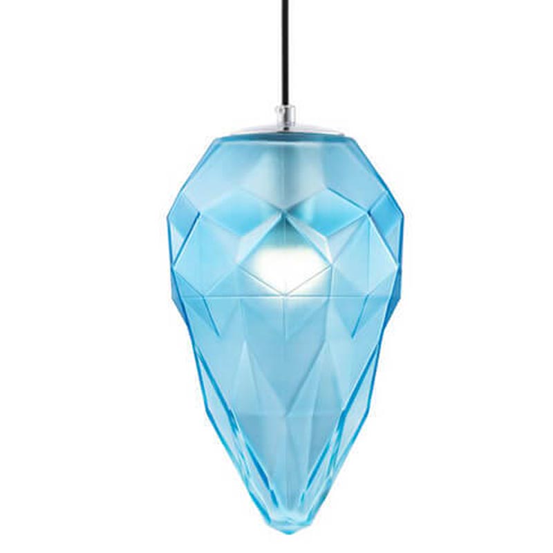 Подвесной светильник Jewel Athena blue 18 Голубой Хром Подвесной светильник Jewel Athena blue 18 Голубой Хром в Рязани | Loft Concept