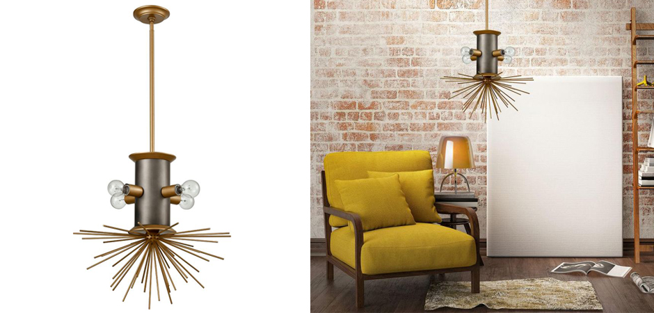 Подвесной светильник Hedgehog Chandelier Подвесной светильник Hedgehog Chandelier - Loft-Concept в Рязани