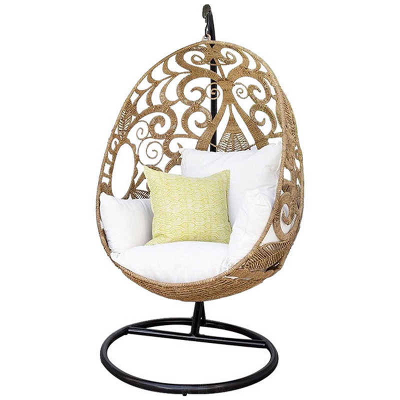 Плетеное кресло Azure Wicker Armchair Бежевый Коричневый Черный Плетеное кресло Azure Wicker Armchair Бежевый Коричневый Черный в Рязани | Loft Concept