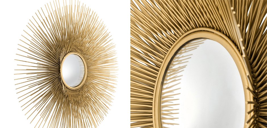 Зеркало Eichholtz Mirror Solaris L Зеркало Eichholtz Mirror Solaris L - Loft-Concept в Рязани