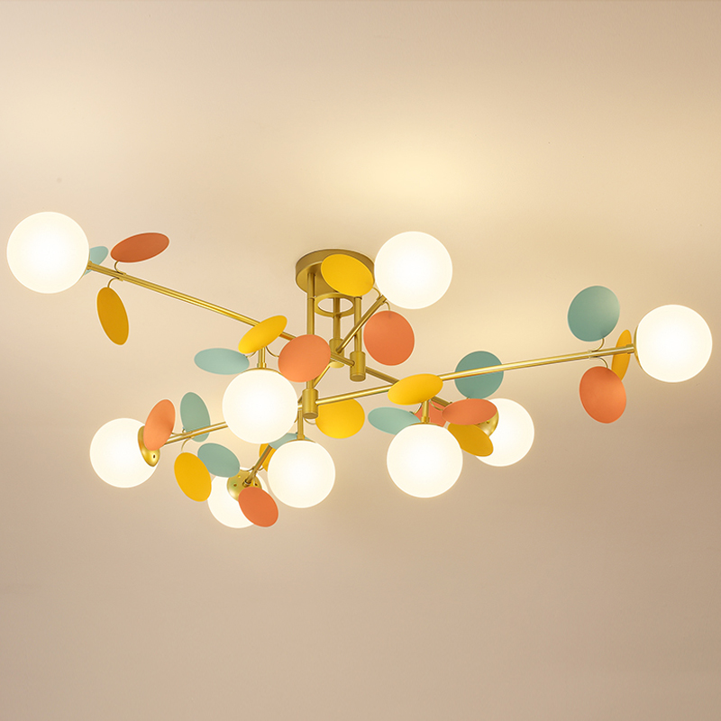 Люстра MATISSE Chandelier Hedgehog Золотой Белый Черно-белый Мульти Люстра MATISSE Chandelier Hedgehog Золотой Белый Черно-белый Мульти в Рязани | Loft Concept