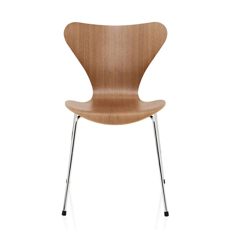 Стул Series 7 Stool Древесина Нержавеющая сталь Стул Series 7 Stool Древесина Нержавеющая сталь в Рязани | Loft Concept