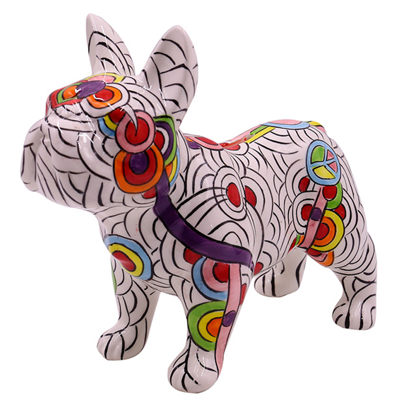 Статуэтка Bulldog Peace Мульти Статуэтка Bulldog Peace Мульти в Рязани | Loft Concept