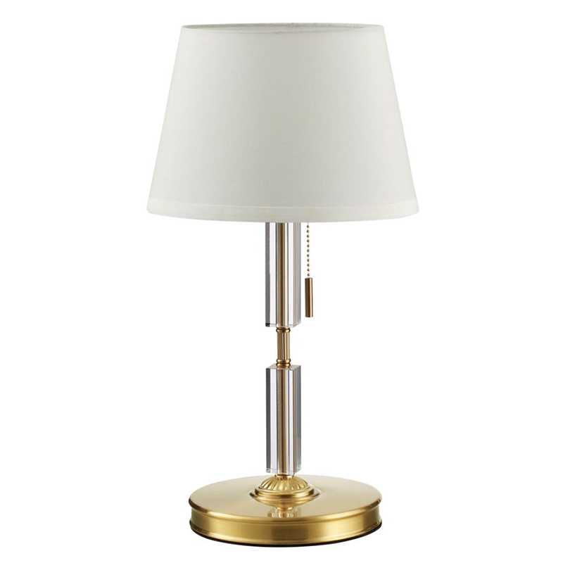Настольная лампа Ramona White Table Lamp Бронза Белый Настольная лампа Ramona White Table Lamp Бронза Белый в Рязани | Loft Concept
