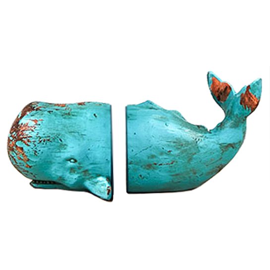 Держатель для книг Turquoise Whale Бирюзовый Держатель для книг Turquoise Whale Бирюзовый в Рязани | Loft Concept