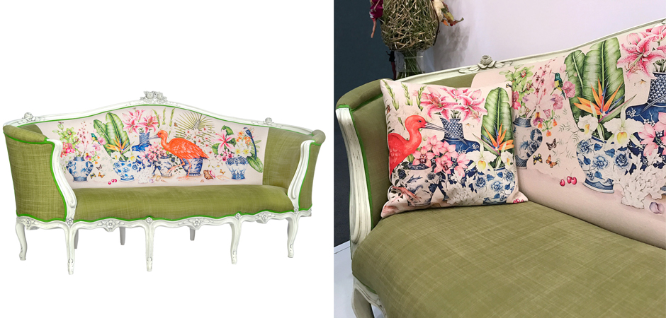 Диван Poetry of Flowers and Birds Sofa Диван Poetry of Flowers and Birds Sofa - Loft-Concept в Рязани