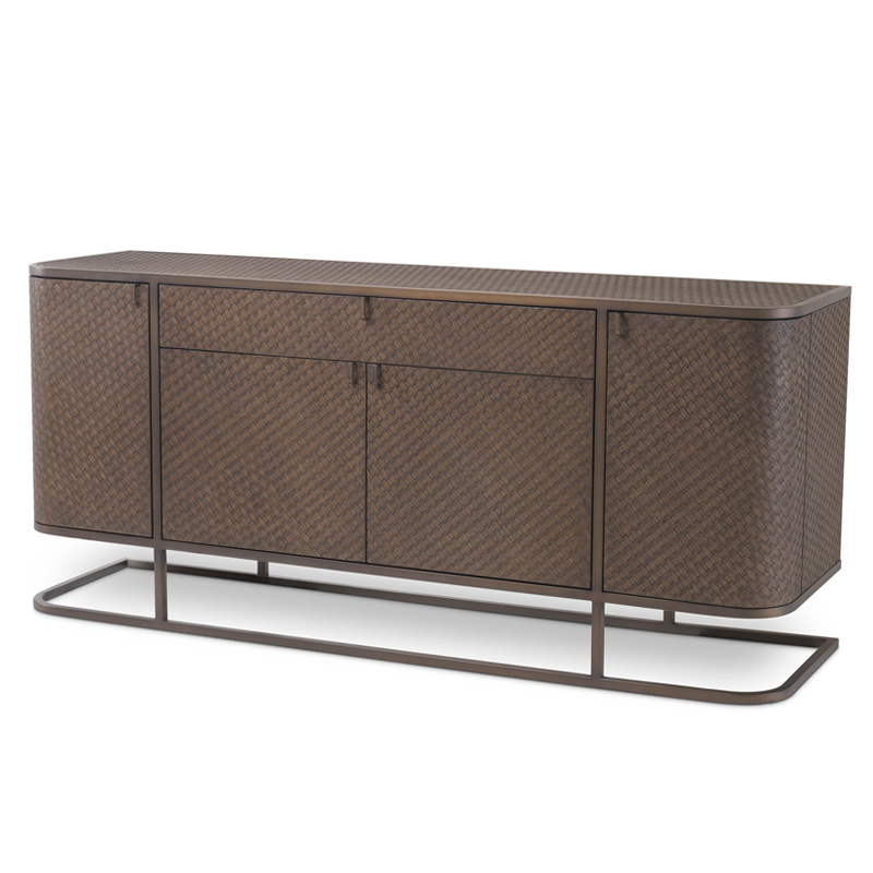 Комод Eichholtz Dresser Napa Valley Коричневый Темная бронза Комод Eichholtz Dresser Napa Valley Коричневый Темная бронза в Рязани | Loft Concept
