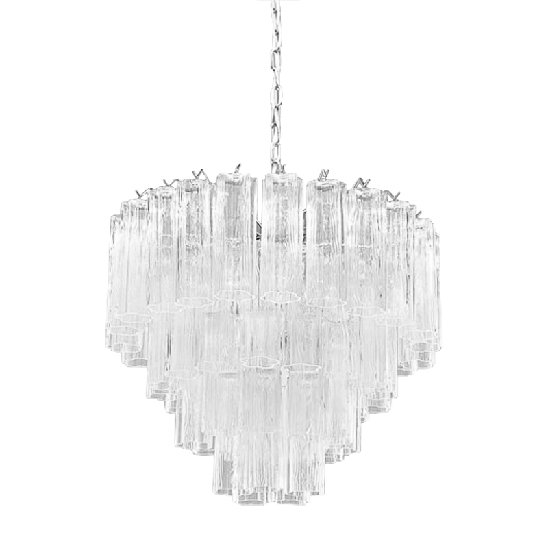 Люстра Touchet Chandeliers Хром Прозрачный Люстра Touchet Chandeliers Хром Прозрачный в Рязани | Loft Concept
