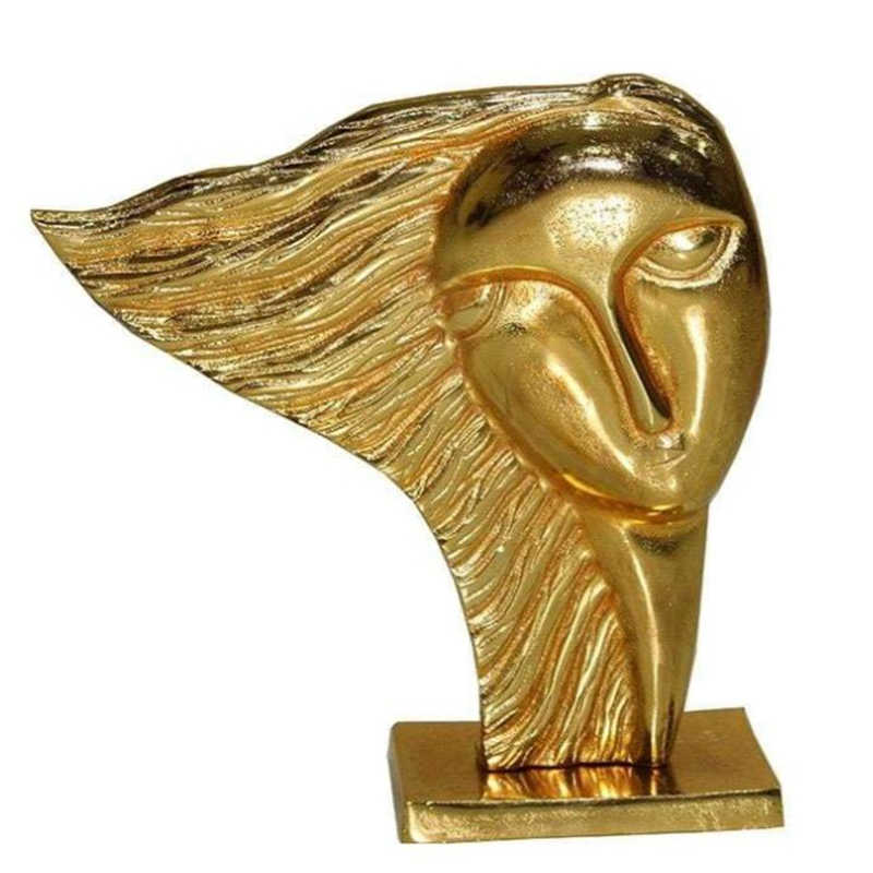 Статуэтка Golden Face Золотой Статуэтка Golden Face Золотой в Рязани | Loft Concept
