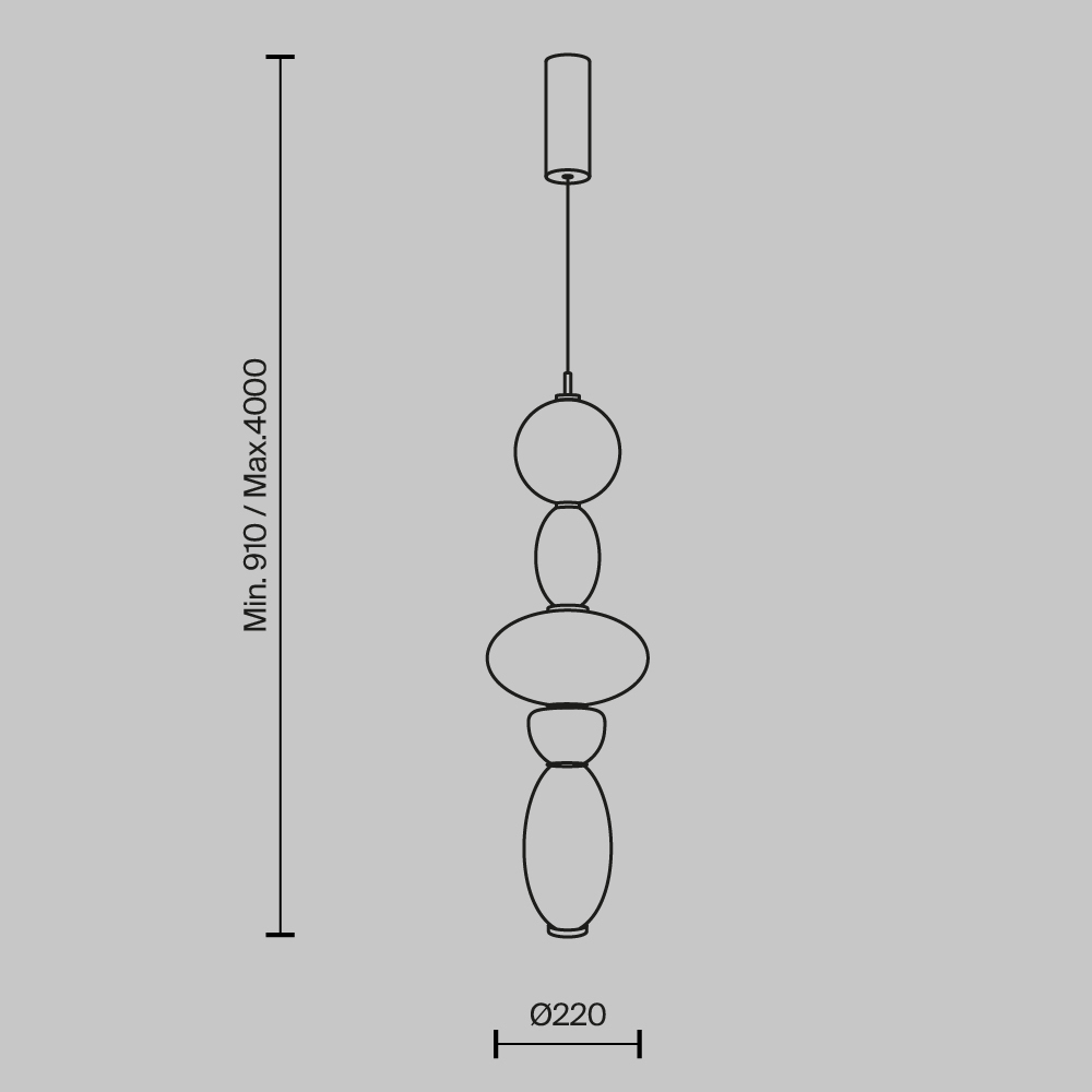 Подвесной светильник Adore LED 3000K 23Bт  в Рязани