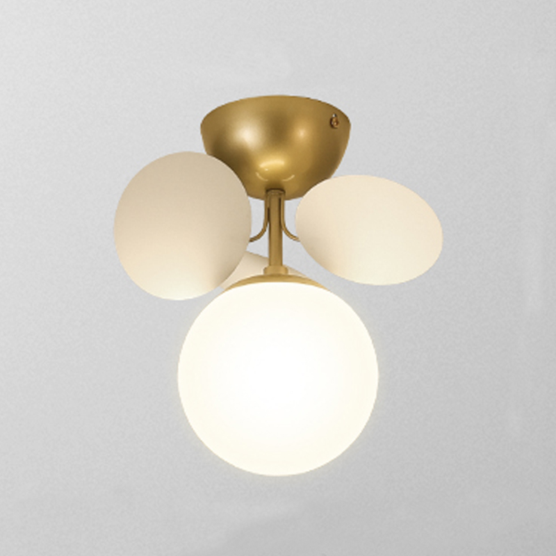 Потолочный светильник MATISSE ceiling lamp one Золотой Белый Светло-серый Мульти Потолочный светильник MATISSE ceiling lamp one Золотой Белый Светло-серый Мульти в Рязани | Loft Concept