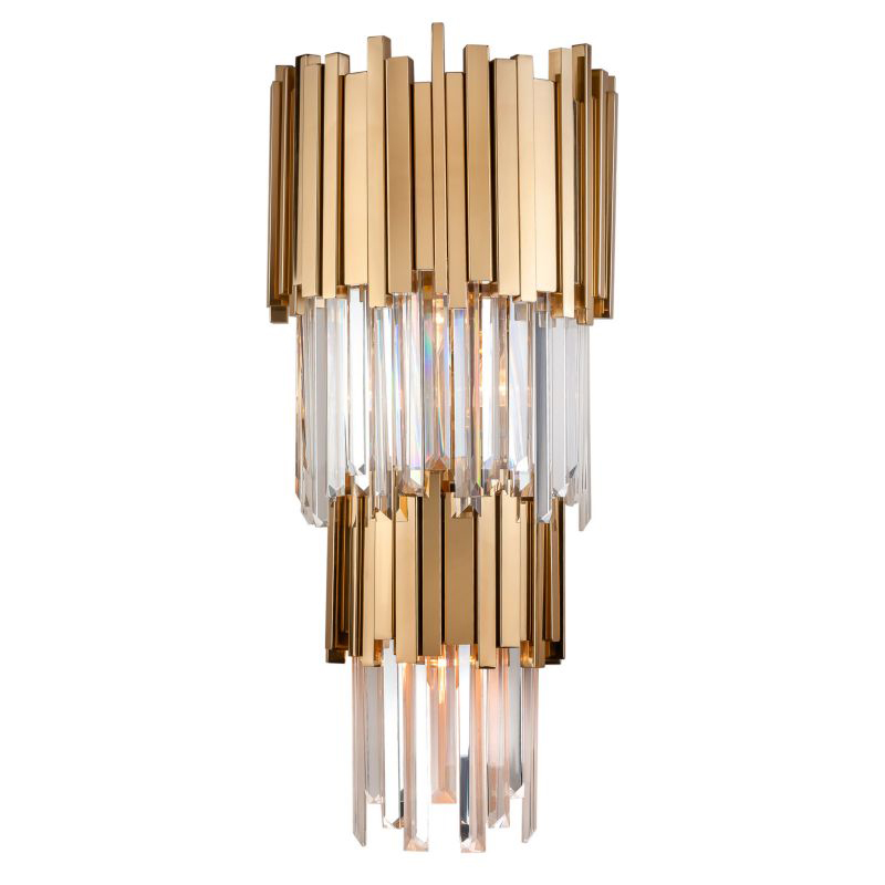 Бра Luxxu Modern Cascade Wall Lamp Gold 71 Золотой Прозрачное Стекло Бра Luxxu Modern Cascade Wall Lamp Gold 71 Золотой Прозрачное Стекло в Рязани | Loft Concept