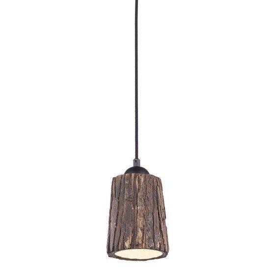 Люстра Wood Log Pendant Коричневый Люстра Wood Log Pendant Коричневый в Рязани | Loft Concept