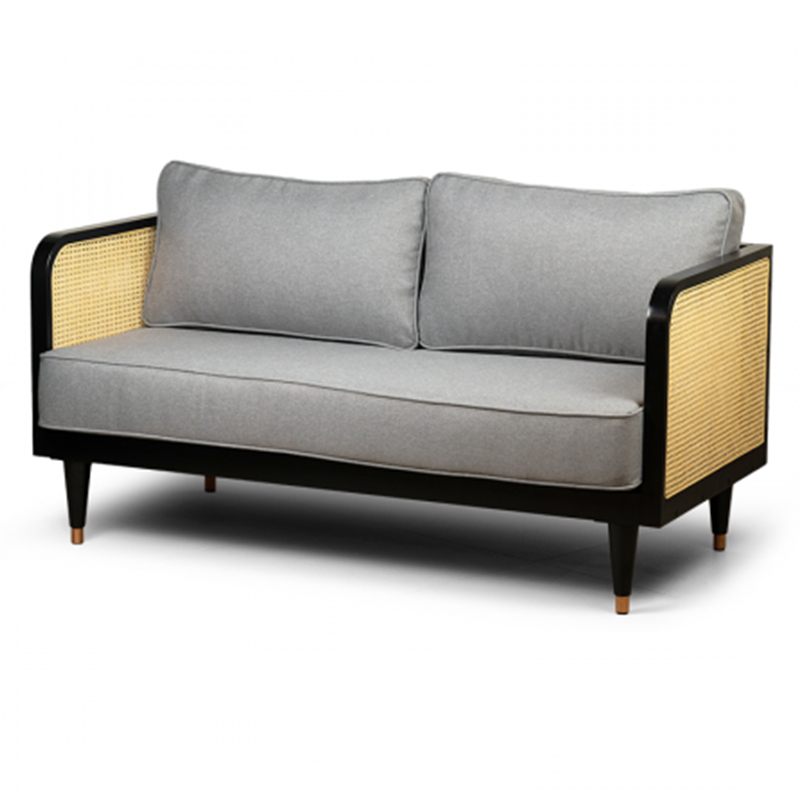 Диван Karely Sofa Серый Бежевый Черный в Рязани | Loft Concept 