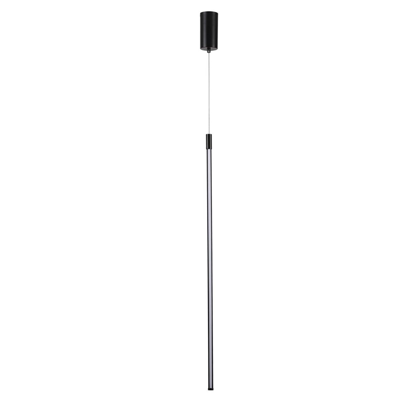 Подвесной светильник Trumpet Tube Black Thin Line Черный Белый Подвесной светильник Trumpet Tube Black Thin Line Черный Белый в Рязани | Loft Concept
