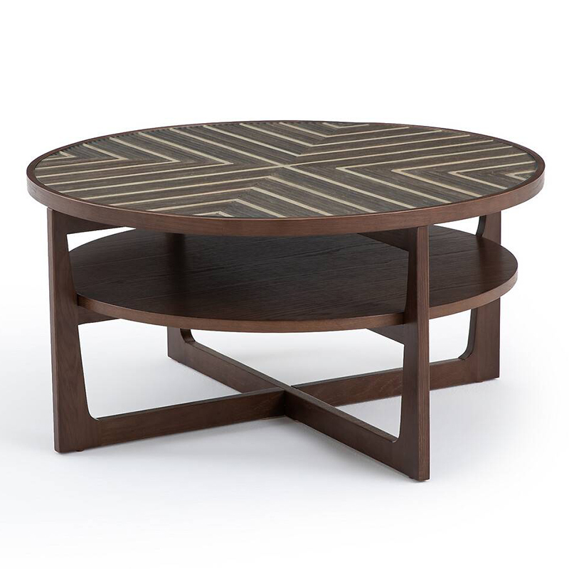 Кофейный стол Rumon Coffee Table Коричневый Кофейный стол Rumon Coffee Table Коричневый в Рязани | Loft Concept
