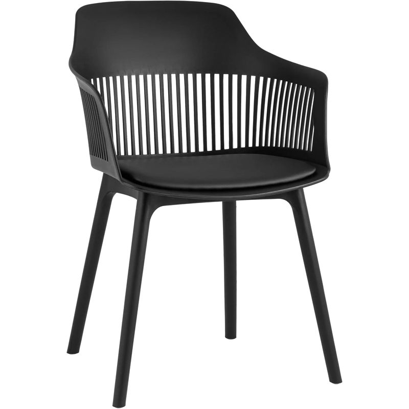 Стул Crocus Chair Черный цвет Велюровая подушка Черный Стул Crocus Chair Черный цвет Велюровая подушка Черный в Рязани | Loft Concept