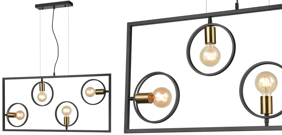 Люстра Loft Rings Ligh 4 Люстра Loft Rings Ligh 4 - Loft-Concept в Рязани