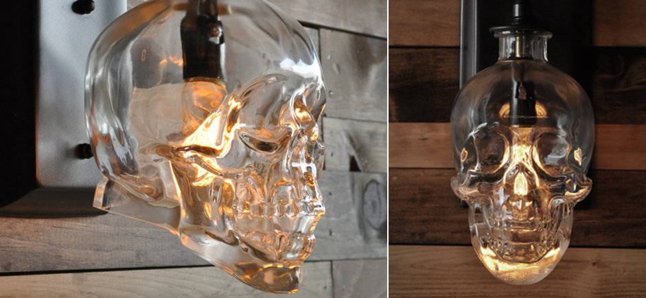 Бра Череп Glass Skull Бра Череп Glass Skull - Loft-Concept в Рязани