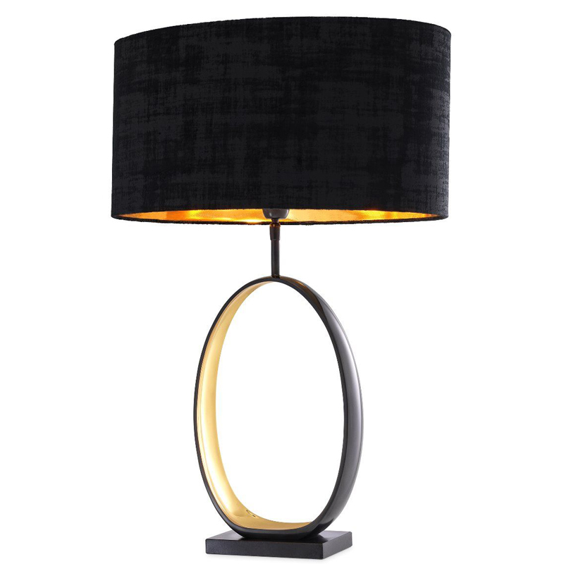 Настольная лампа Eichholtz Table Lamp Saturnia Черный Латунь Настольная лампа Eichholtz Table Lamp Saturnia Черный Латунь в Рязани | Loft Concept