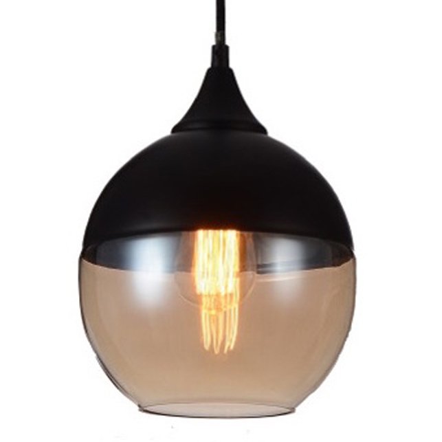 Подвесной светильник Smoke Glass Light Pendant Sphere Подвесной светильник Smoke Glass Light Pendant Sphere в Рязани | Loft Concept