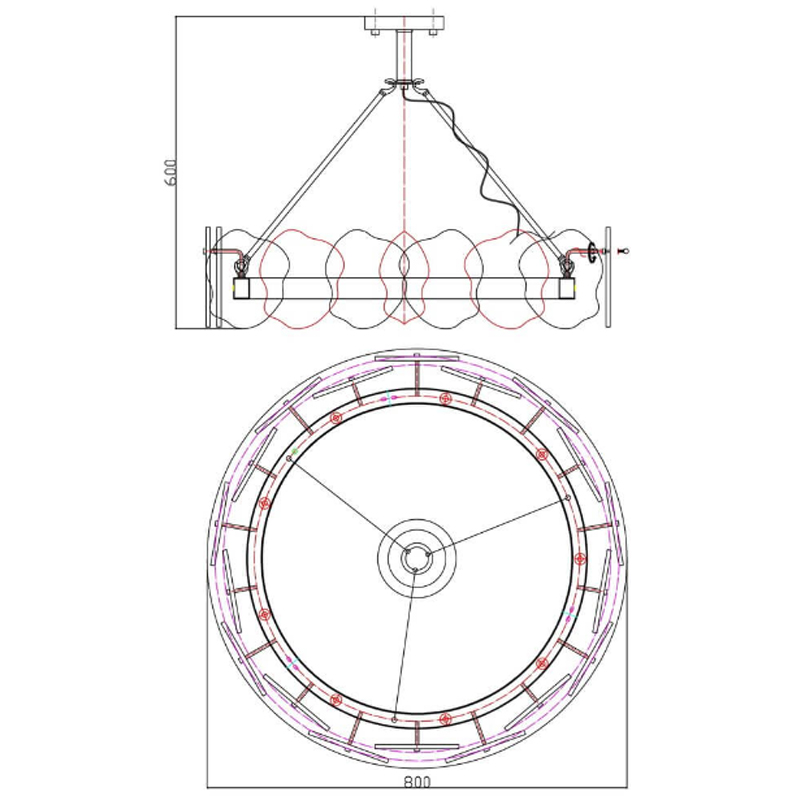 Люстра Мрамор Lucretia Marble Round Chandelier 80 см Люстра Мрамор Lucretia Marble Round Chandelier 80 см в Рязани