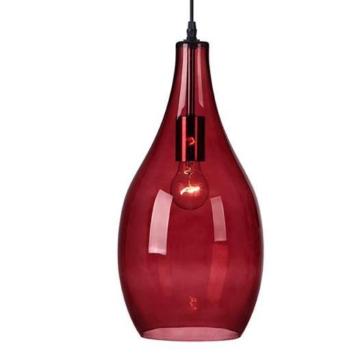 Подвесной светильник Plum Pear Pendant Красный (Red) в Рязани | Loft Concept 