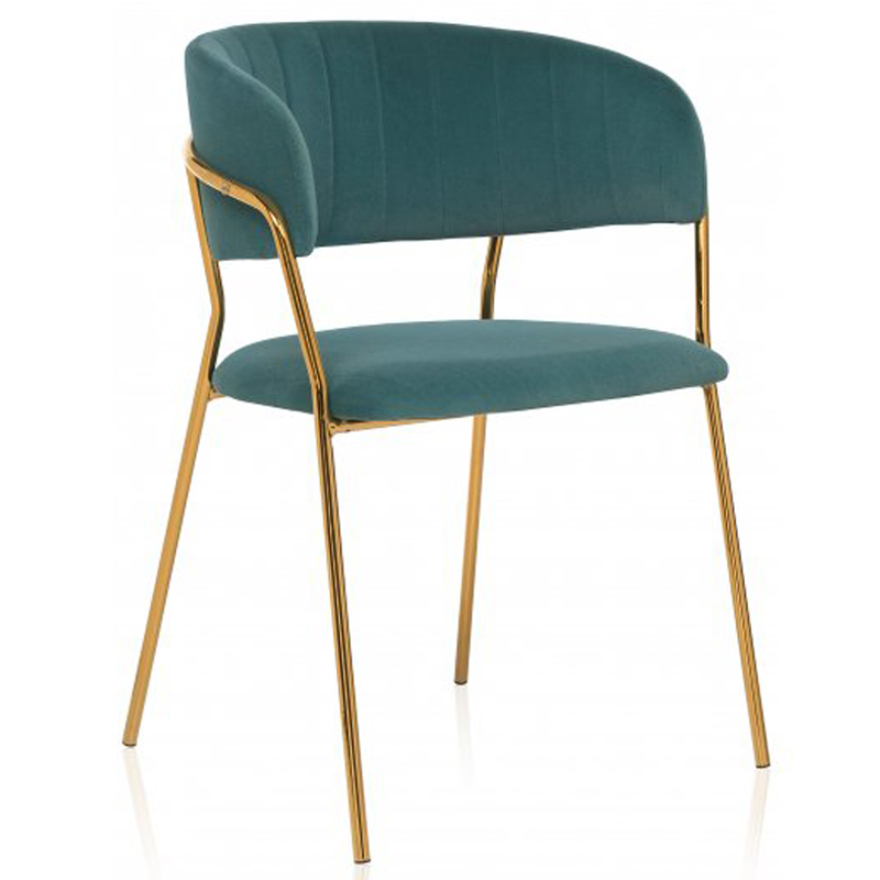 Стул Janine Stool Зеленый Золотой Стул Janine Stool Зеленый Золотой в Рязани | Loft Concept