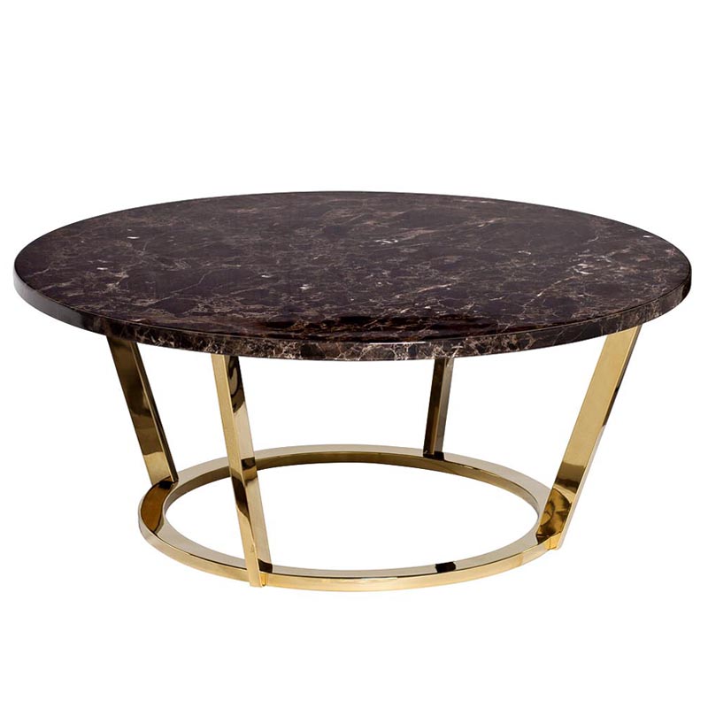 Кофейный стол Serker Coffee Table Золотой Кофейный стол Serker Coffee Table Золотой в Рязани | Loft Concept