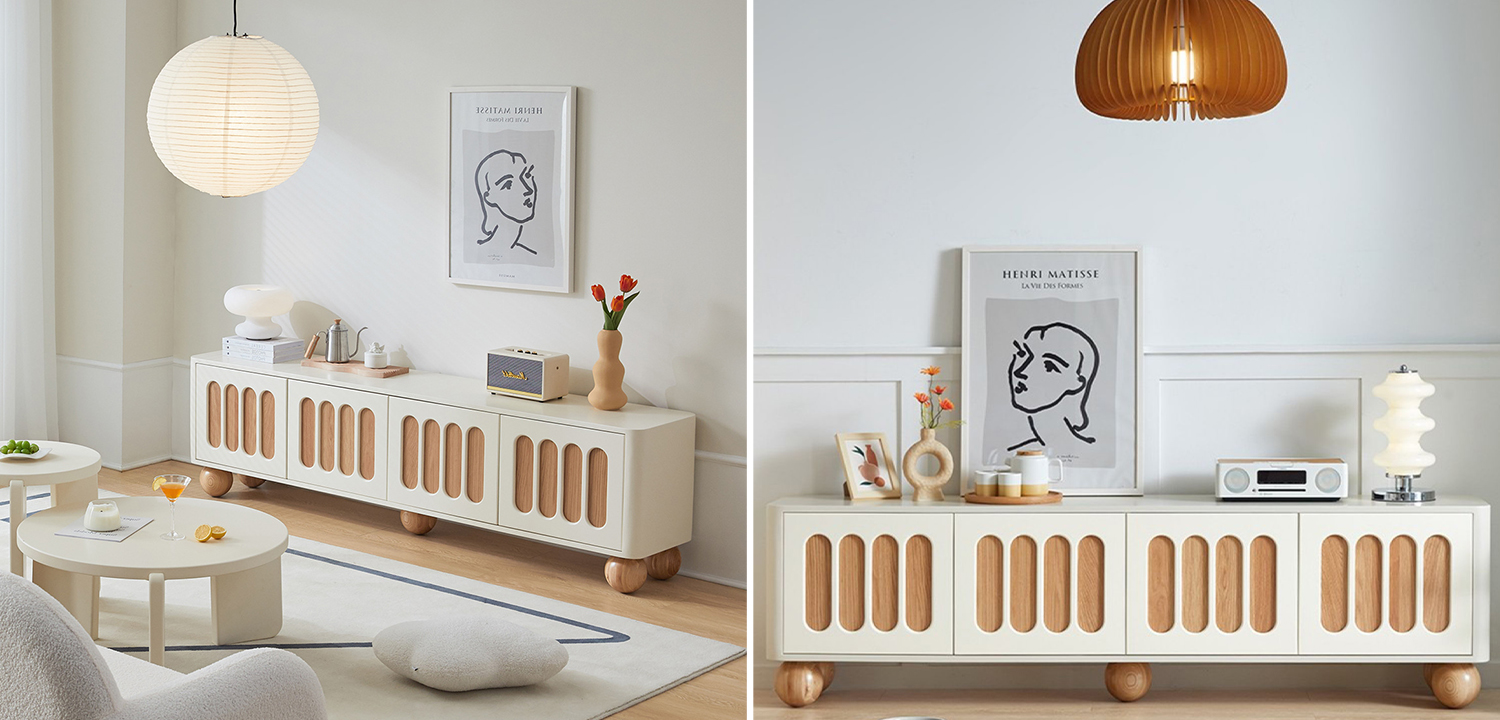 ТВ-тумба Neha Wooden Forms TV Stand - фото