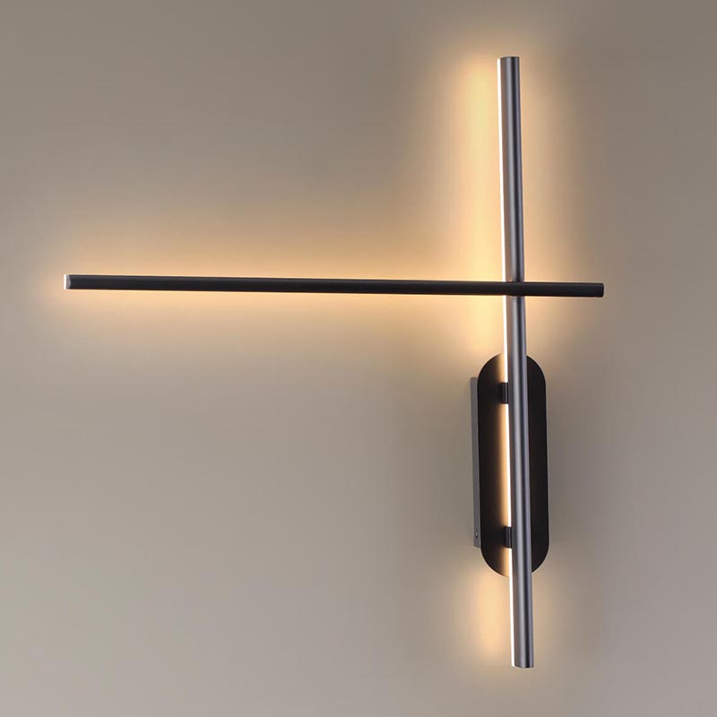 Бра Rolf Two Black Lines Черный Бра Rolf Two Black Lines Черный в Рязани | Loft Concept