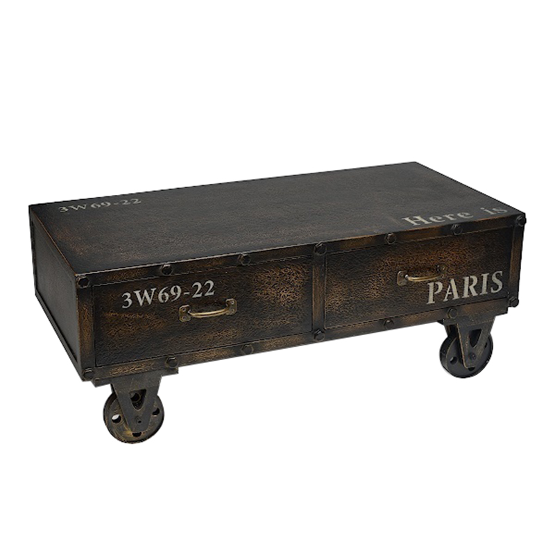 Кофейный Стол Paris Carriage Коричневый Кофейный Стол Paris Carriage Коричневый в Рязани | Loft Concept