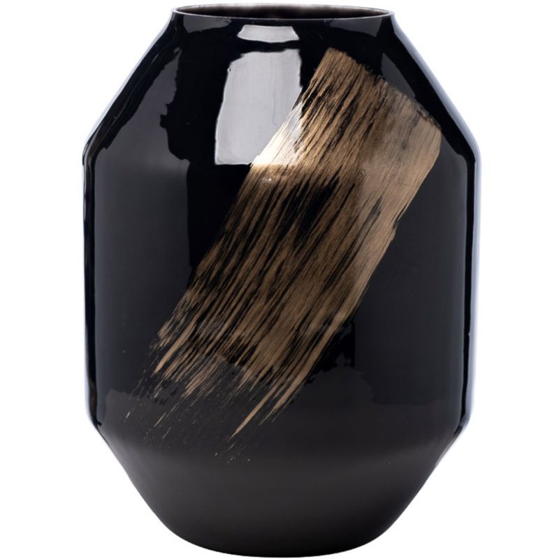 Ваза Adrianna is black with a smear 30 Черный Ваза Adrianna is black with a smear 30 Черный в Рязани | Loft Concept
