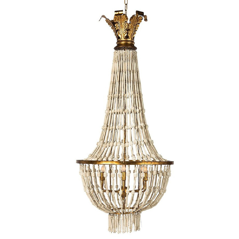 Люстра Geerdina Provence Chandelier Золотой Люстра Geerdina Provence Chandelier Золотой в Рязани | Loft Concept