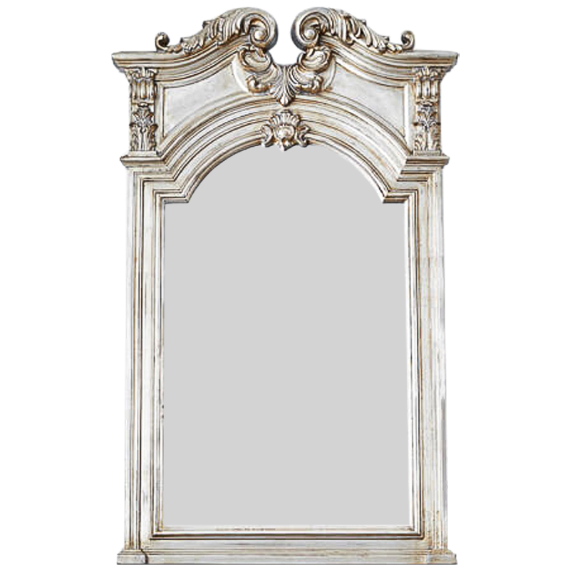 Зеркало Lupescu Mirror White Белый винтажная патина Зеркало Lupescu Mirror White Белый винтажная патина в Рязани | Loft Concept