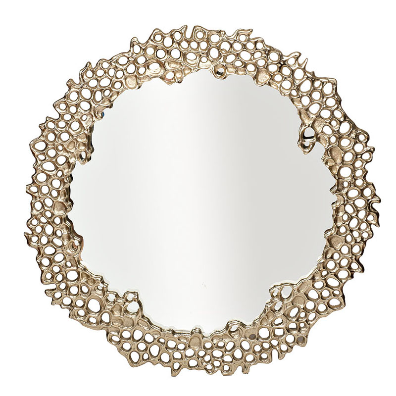 Зеркало Honeycomb Mirror Золотой Зеркало Honeycomb Mirror Золотой в Рязани | Loft Concept