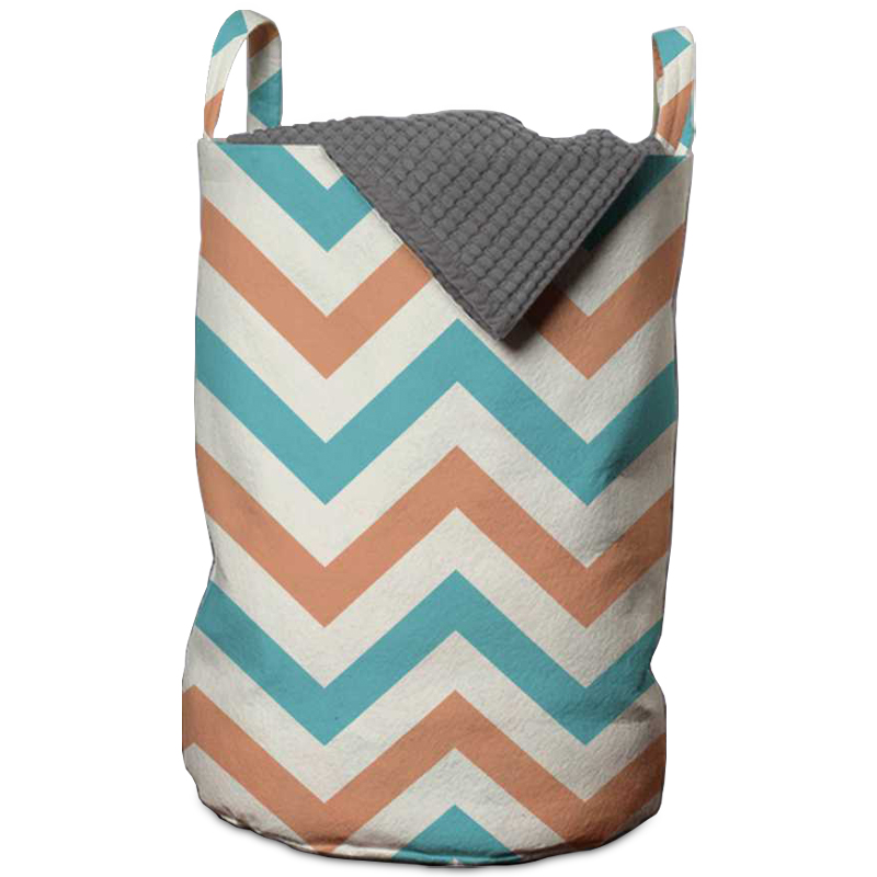 Корзина Turquoise Chevron Basket Мульти Корзина Turquoise Chevron Basket Мульти в Рязани | Loft Concept
