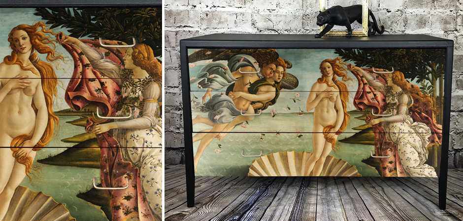 Комод Афродита Chest Of Drawers The Birth Of Venus Комод Афродита Chest Of Drawers The Birth Of Venus - Loft-Concept в Рязани