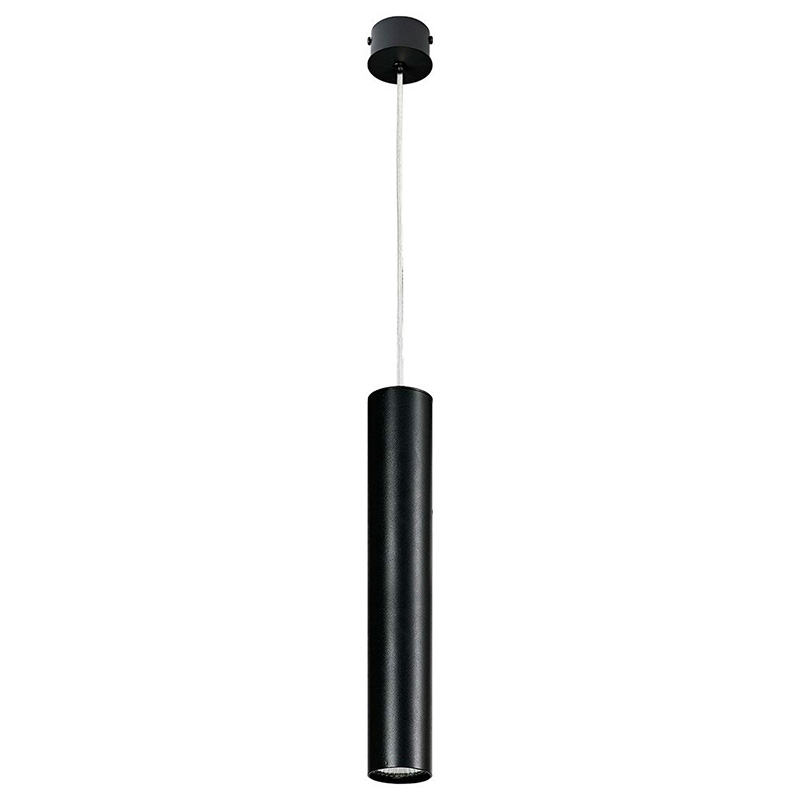 Подвесной светильник Luis Trumpet Tube Black Lamp Черный Подвесной светильник Luis Trumpet Tube Black Lamp Черный в Рязани | Loft Concept