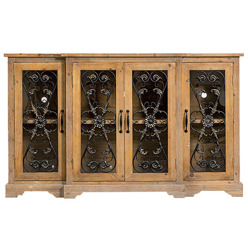 Комод Invaluable Provence Wood Chest of Drawers Коричневый Черный Древесина Прозрачное Стекло Комод Invaluable Provence Wood Chest of Drawers Коричневый Черный Древесина Прозрачное Стекло в Рязани | Loft Concept
