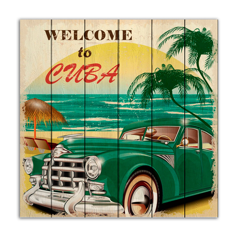 Постер Welcome to Cuba Постер Welcome to Cuba в Рязани | Loft Concept