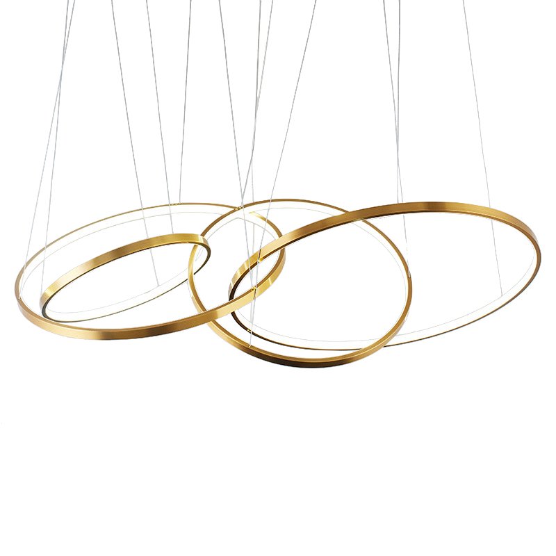Люстра ORACLE 4 Rings Золотой Люстра ORACLE 4 Rings Золотой в Рязани | Loft Concept