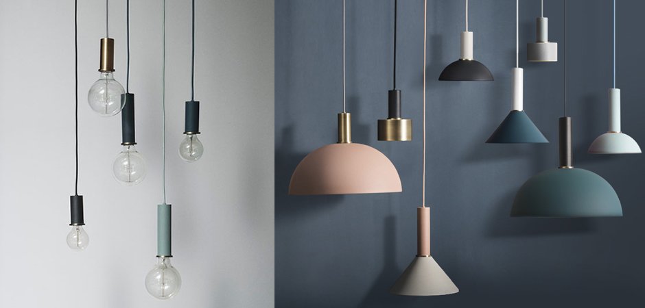 Подвесной светильник Ferm Living Socket Pendant High Подвесной светильник Ferm Living Socket Pendant High - Loft-Concept в Рязани