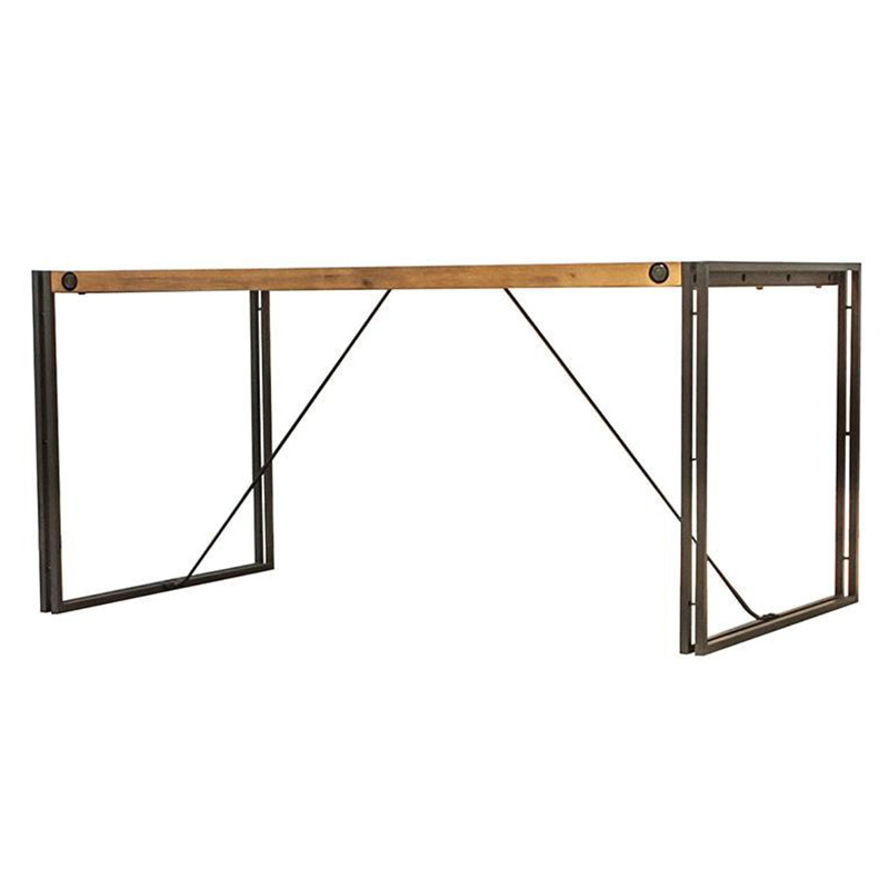 Стол Industrial Brooklyn dining table big Акация Графит Стол Industrial Brooklyn dining table big Акация Графит в Рязани | Loft Concept